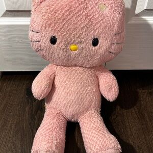 Build A Bear Workshop Sanrio Hello Kitty Pink Waffle Plush 2011 No Bow 18”